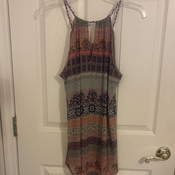 Spense Multicolor Patterned Tank Top - Picture 3 of 4